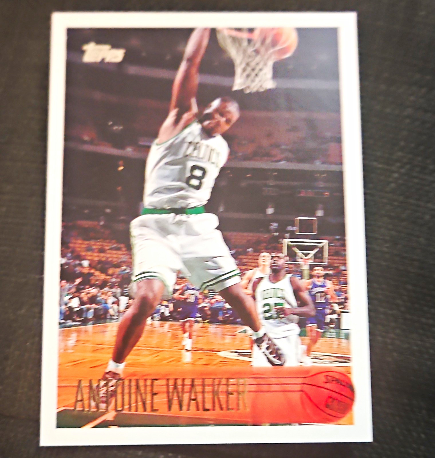 Topps 1996 Antoine Walker Boston Celtics #64 NBA Basketball Card