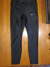 Nike Running Dry-fit Hose Lang Gr M Schwarz Gebraucht Top Zustand