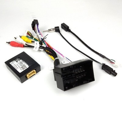 Direktinstallation Stromkabel mit Canbus Box für für Jeep Navigation Kabelbaum