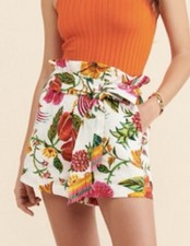 Farm Rio Toucans Garden Shorts Size Medium