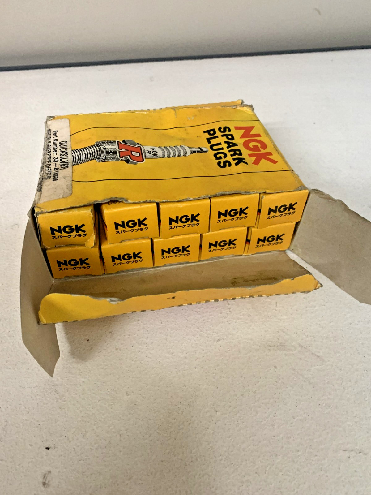 10pcs NGK 3623 Standard BPR6EFS Inboard Marine Spark Plug Tune Up Kit Set NEW