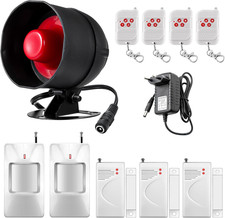 Sistema Di Allarme Di Sicurezza, 11 Pezzi, per Casa, Appartamento E Garage, Sire