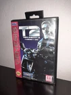 Terminator 2 T2 Arcade Game for Sega Genesis 1992 Vintage Cib w/ Poster
