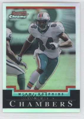 2004 Bowman Chrome Refractor 83/500 Chris Chambers #97 0a1