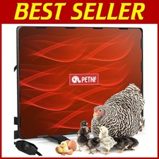 Energy-Efficient Chicken Coop Heater - 140W Radiant Heating