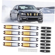 Led Strobe Lights with 36pcs Led, 27 Flashing Modes, DC 10V-30V Waterproof