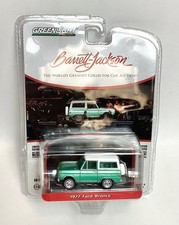 New In Box GREENLIGHT Barrett Jackson 1/64 Scale Diecast 1977 FORD Bronco Green