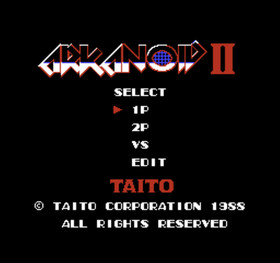 Arkanoid II Taito pre-owned Nintendo Famicom NES Tested