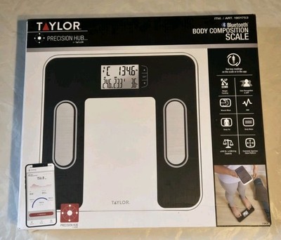 Taylor Precision Hub Body Weight Scale, Bluetooth Open Box 