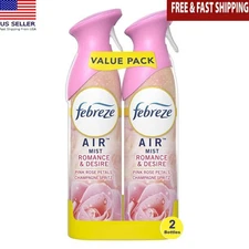 Odor Eliminator Air Freshener Natural Propellant Home Multipurpose Spray 2 Pack