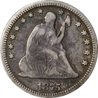 1875-P Seated Liberty Quarter