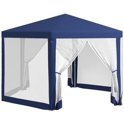 Hexagonal Patio Gazebo Outdoor Canopy Party Tent Activity Event w/ Mesh Net