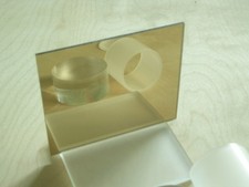 Acrylglas Spiegel Plexiglas Gold Silber Zischnitt Wunschmaß FL24+d