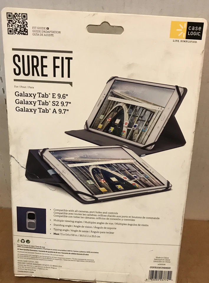 🌎 Case logic surefit galaxy tab 9.6-9.7" new ‼️ - Image 2 of 2