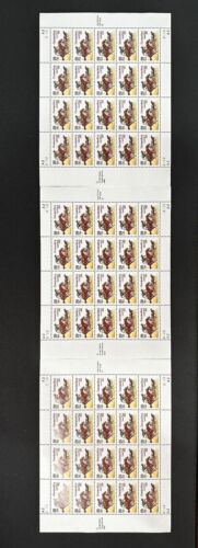 USPS Stamp Sheets (x3) Cherokee Strip Land Run 1893 .29 X 20 - Picture 2 of 3