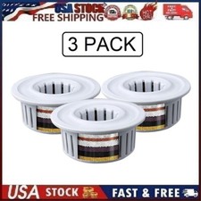3 Pack Multi-Stage Filters for Fixed Shower Head Replacement Filters for Hard Wa