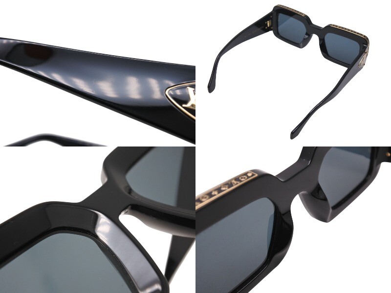 LOUIS VUITTON NIGO Zillionaire Sunglasses Z1591E 52 27 Black