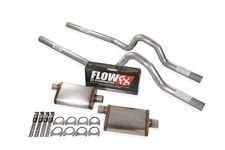 Dual Exhaust Kit 2.5 Flowmaster Flow Fx Rear Exit Fits 73-80 Gm Ck 10 Half Ton
