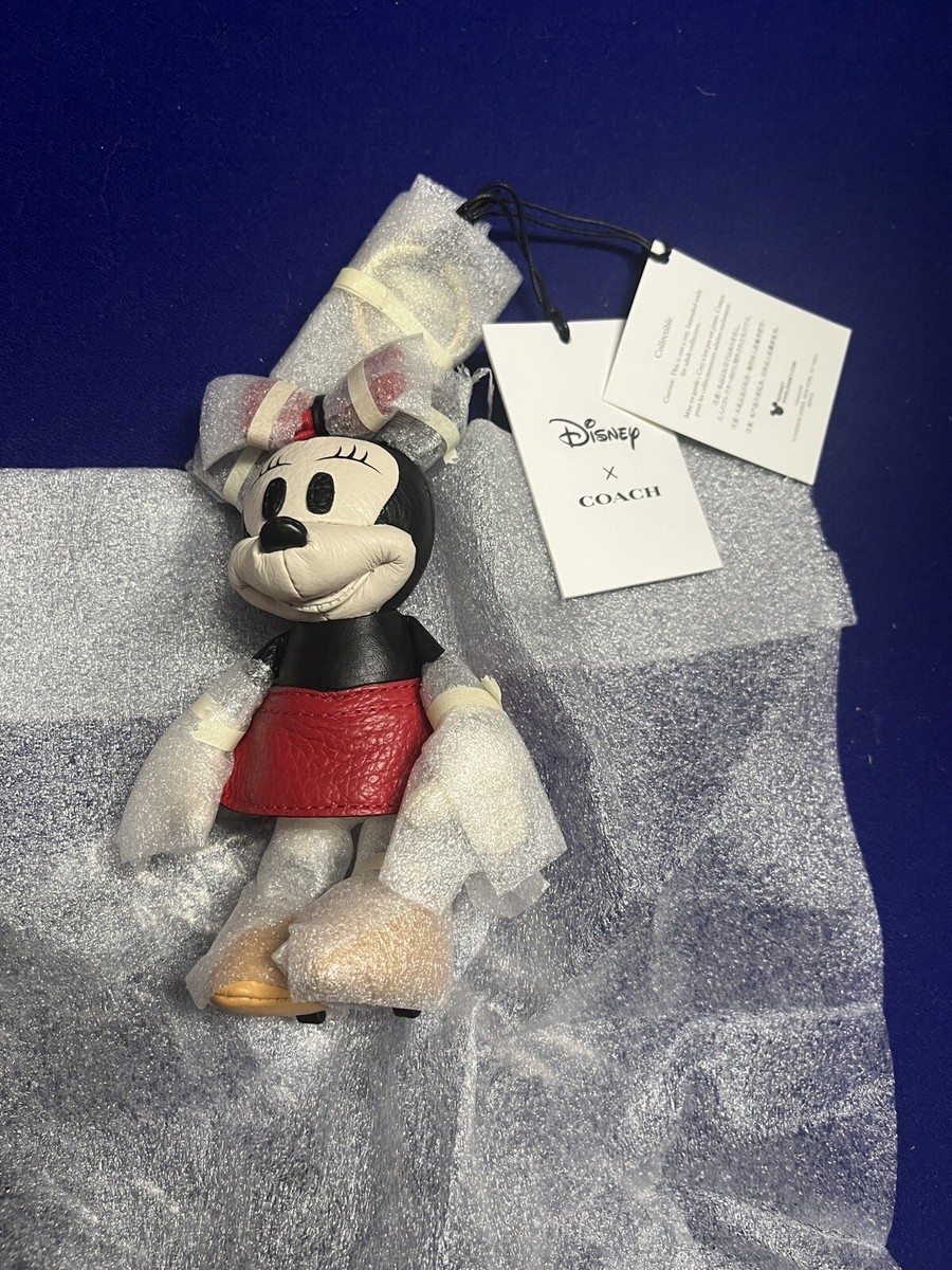 Coach Exclusive x Disney Minnie Mouse Leather Plush Bag