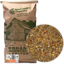 New Country Organics  Pastured Perfect Broiler Feed 40lb  Corn-Free  Soy-Free