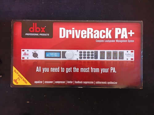 dbx DriveRack PA+ Complete Loudspeaker Mangement System | eBay.de