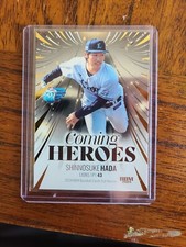 2024 BBM 2nd Version Shinnosuke Hada Coming Heroes Gold Parallel Variation /200