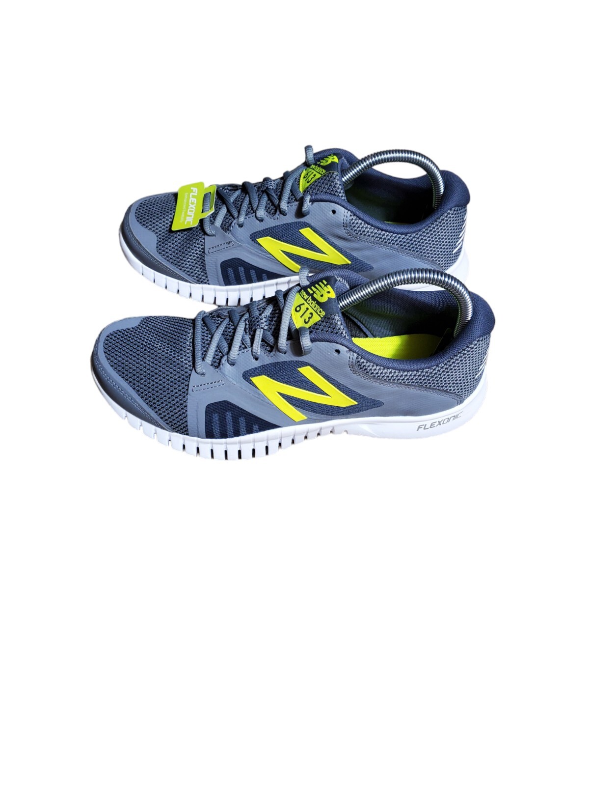 New Balance MX613GF Flexonic Gray Running Shoes Sneakers Size 8 D