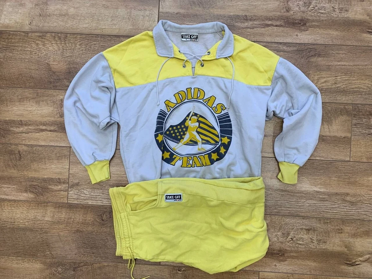 Diskant Sømil tilgive Vintage Adidas Take Off Tracksuit Baseball 80's | eBay