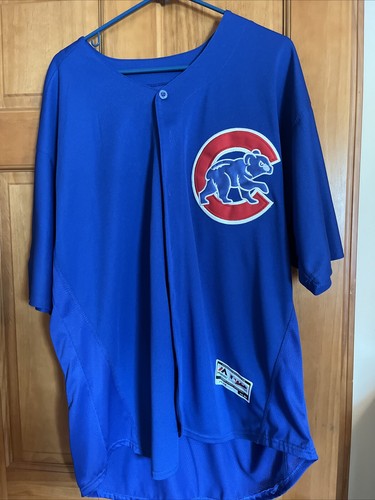 Camiseta de béisbol Majestic Chicago Cubs Bryant #17 talla 52 base flexible - Imagen 1 de 7