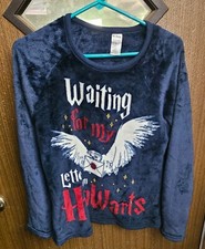 Harry Potter - Long Sleeve Fleece Top - Size M 8-10