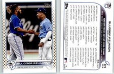 Slugger Reunion 2022 Topps Gold Stars #329 Blue Jays/Rays