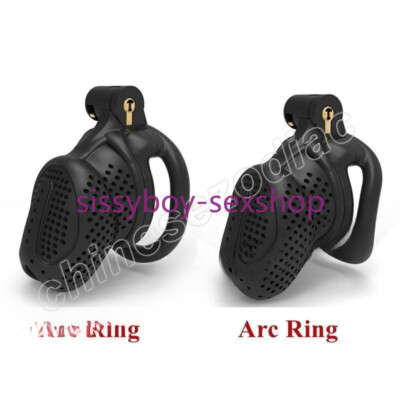 Male Chastity Cage Beehive Chastity Device Breathable Rings Lightweight Locks