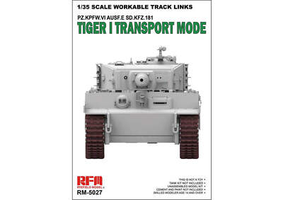 Ryefield 1/35 Ryefield Model Workable Track Links Tiger I 1