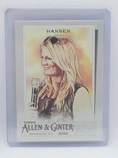 Courtney Hansen 2020 Topps Allen & Ginter - Non Sport #288 - TV Host