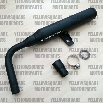 Auspuff Endtopf Yamaha PW50 1981-2023 / Schalldämpfer Rohr Gummischelle PY50 PW PY 50