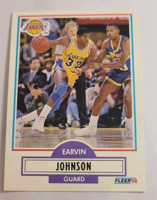 1990-91 Fleer - #93 Magic Johnson