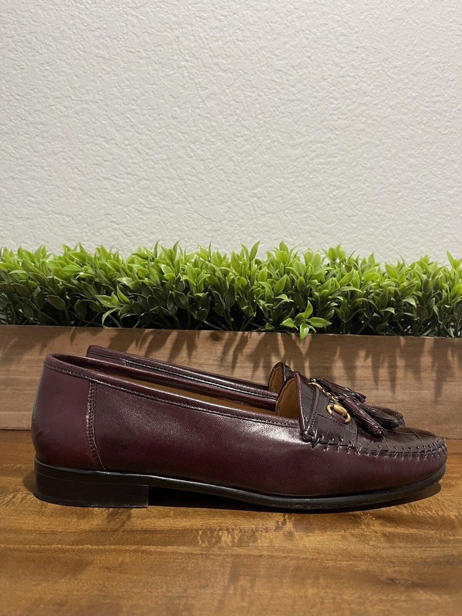 Belvedere Florence  100% croc & Leather Tassel Loafers for Men Blk BELVEDERE Florence Crocodile Tassel Loafers Dress Shoes  main image 3