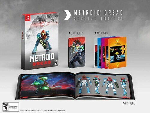 Metroid Dread Special Edition Nintendo Switch w/ Amiibo 2