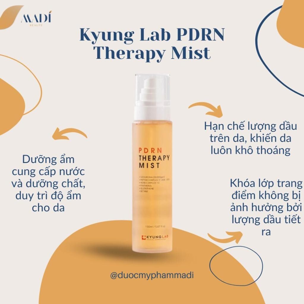 Kyung Lab PDRN (EXP05/2028) Therapy Mist Stem Cell 150ml - Xịt