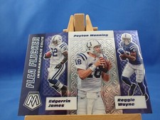 Colts Peyton Manning Edgerrin James Reggie Wayne Mosaic 2020 Flea Flicker