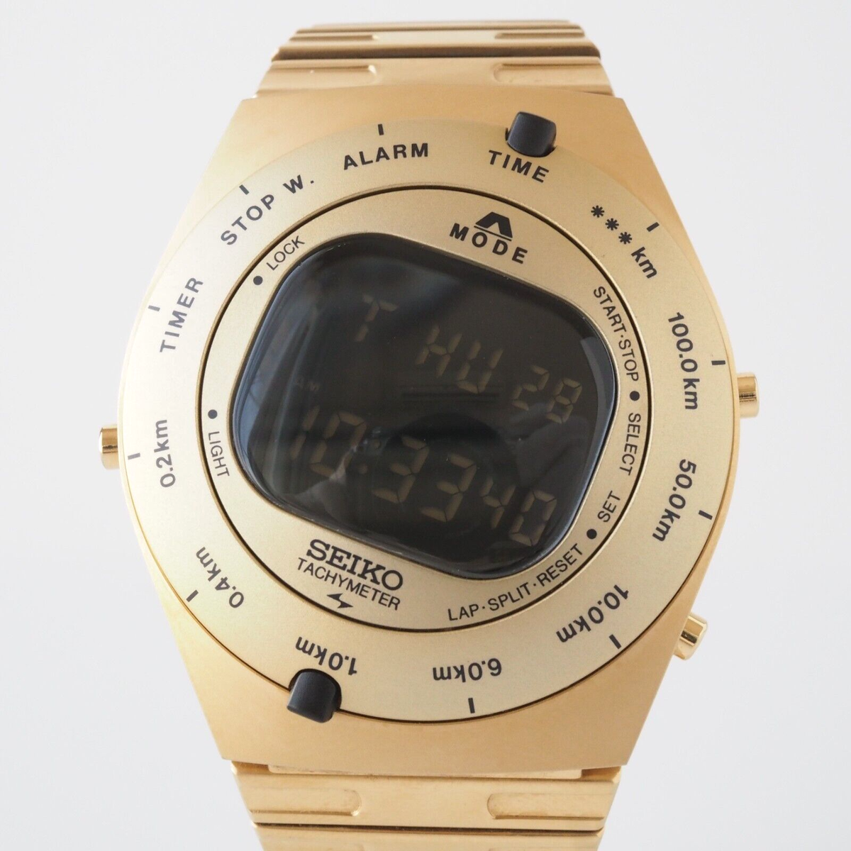 [美品]Seiko Giugiaro SBJG001 A825-00A0 N MINT] SEIKO Giugiaro SBJG001 A825-00A0 Digital Alarm