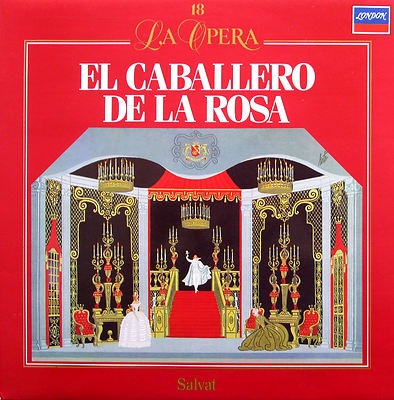 Strauss Die Rosenkavalier Crespin Minton Solti London 424 318-1 NEAR MINT