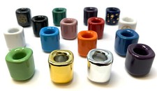 Ceramic Chime Candle Holder: Choose Color! (Magick Ritual, Spell Candle Holder)
