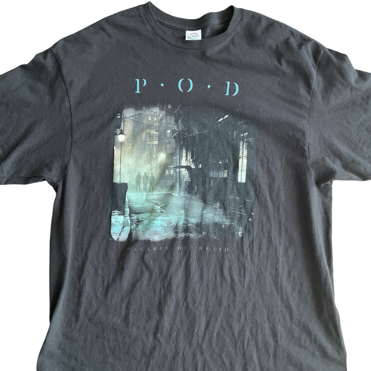 P.O.D.バンドTシャツピーオーディーTシャツPayable On Death POD Payable On Death Band T Shirt 2024 I Got That Tour Black