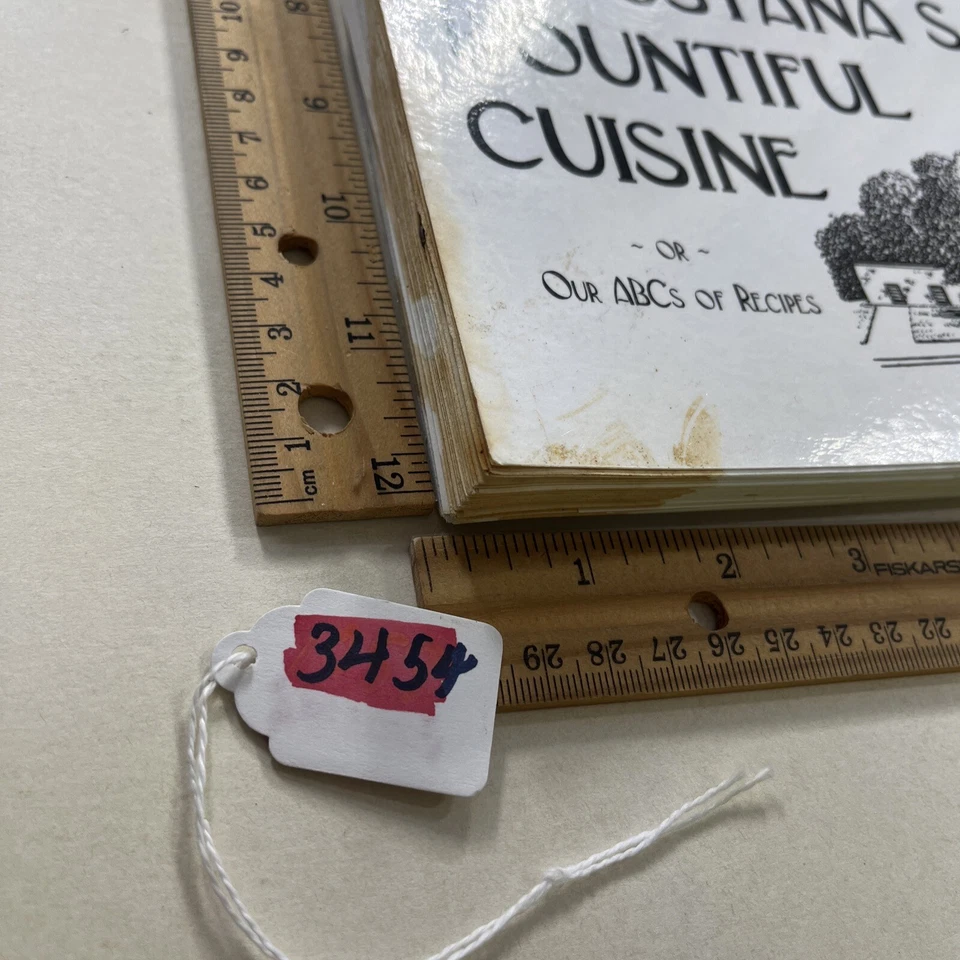 VTG South Dakota Lutheran Church Cookbook SD Dessert Cake Sweet Christmas Cookie - Imagem 2 de 4