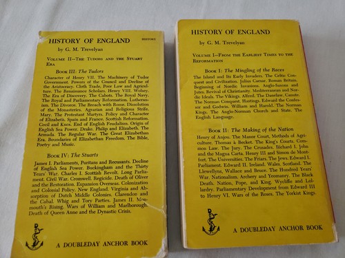 Geschichte Englands Band 1 und II G M Trevelyan Anchor Books 1953 - Bild 8 von 9