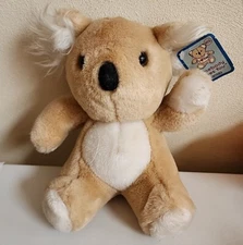 Vintage SWIB 1986 Koala Plush Stuffed Animal Toy Doll 9" NWT Korea