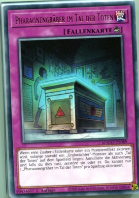 Yu-GI-OH Pharaonengräber im Tal der Toten Rare MAGO-DE089 NEU!