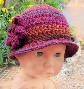 baby cloche hat