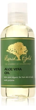 Liquid Gold Premium Aloe Vera Oil Pure & Organic for Skin Hair and Health 4 oz